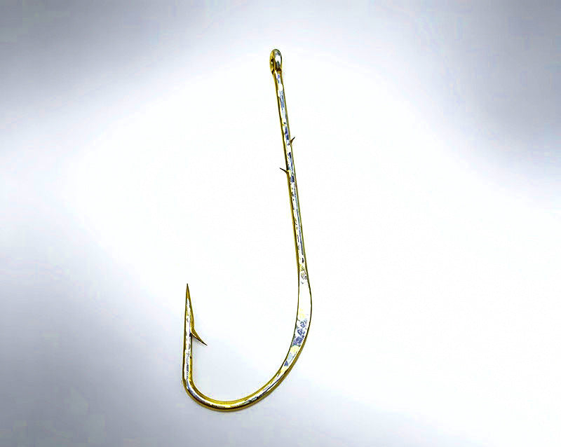 Long Shank Tube Hooks, Double Barb, Size 3/0 – product photo