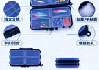 Clear Compartment Tackle Box, 9 or 12 Grid Lure Storage – product photo