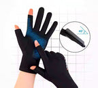 Sun Protection Fishing Gloves, Touchscreen, Fingerless – product photo