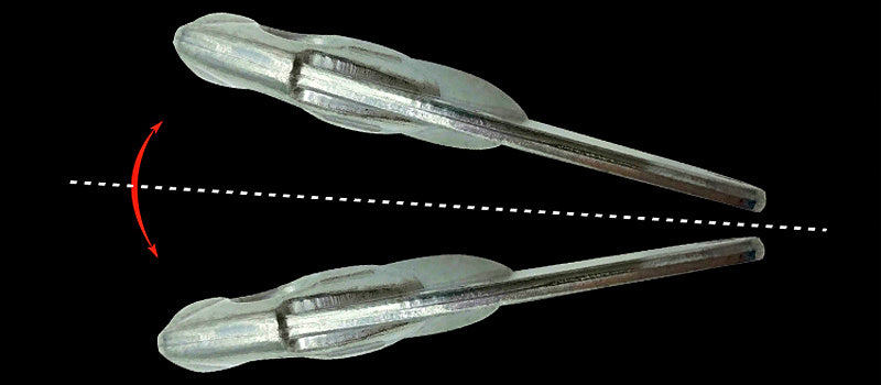 Unpainted Zinc Alloy VIB Blade Bait, 5–20 g (0.2–0.7 oz) – product photo