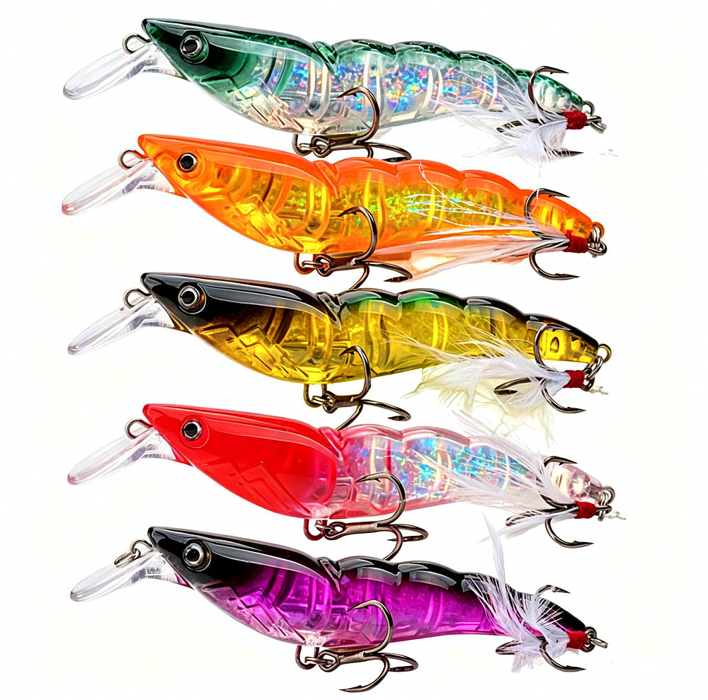 Sinking Minnow Lure, Feathered Hook, 10.5 cm 13 g (0.46 oz)