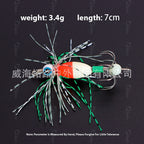 Glow Octopus Skirt Umbrella Hook Lure, 4-Pack – product photo