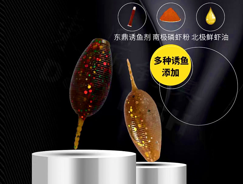 Fat Needle-Tail Soft Plastic Bait for Bass – product photo