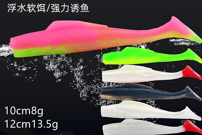 Paddle Tail Soft Swimbait, 10 cm & 12 cm, Saltwater – product photo
