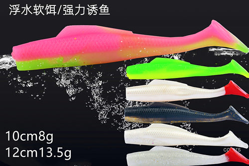 Paddle Tail Soft Swimbait, 10 cm & 12 cm, Saltwater – product photo