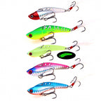 VIB Blade Bait with Feathered Hook, 13–30 g (0.5–1.1 oz)
