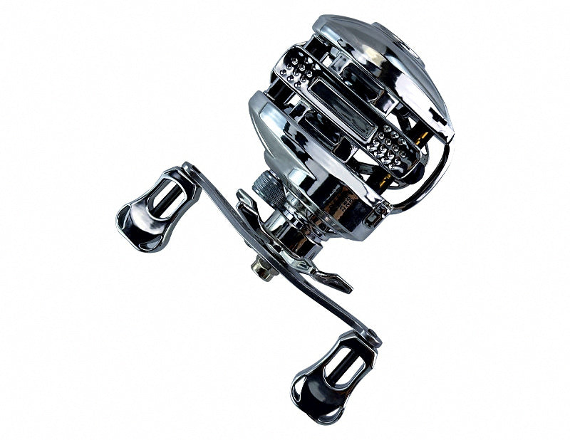Baitcasting Reel, Metal Spool, 12-Magnet Brake, Left/Right – product photo