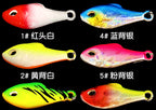 VIB Blade Bait with Feather Treble Hook, 8-16 g (0.3-0.6 oz) – product photo