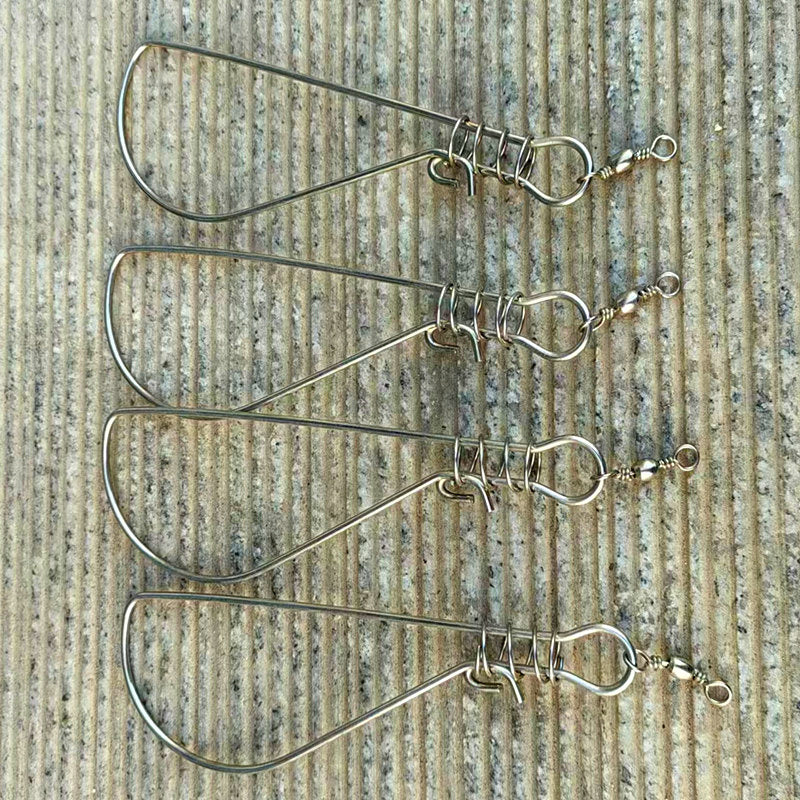 Stainless Steel Fish Lock Stringer Clip, 14 cm (5.5 in) – product photo
