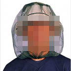 Mosquito Head Net Hat, Flat Top Mesh Bug Hat