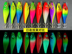 Glow Squid Jig with Rattle, Horizontal Shrimp, 8.5–9.5 cm – product photo