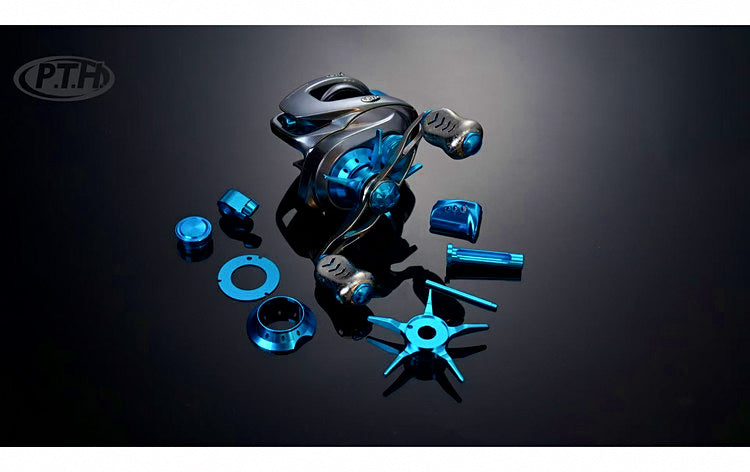 Baitcasting Reel Handle Knob & Cover Plate Upgrade Parts – product photo