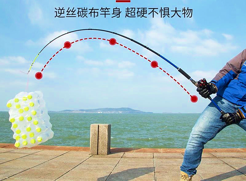 Carbon Boat Jigging Rod, Extra-Hard Action, 1.8–2.7 m (5.9–8.9 ft) – product photo
