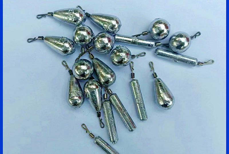 R-Ring Running Sinkers, Pack of 50, 2.5–40 g (0.09–1.41 oz) – product photo