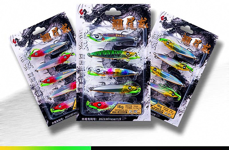 Metal Casting Jig 5-Pack, 10–34 g (0.35–1.2 oz) – product photo