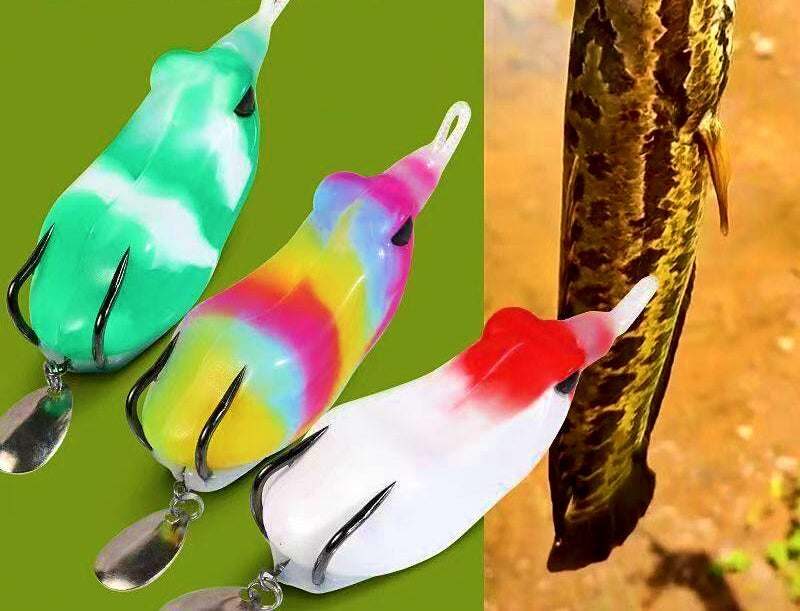 Floating Soft Frog Lure, 10 g and 14.8 g (0.35 oz / 0.52 oz) – product photo