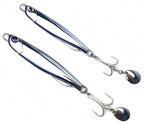 Chrome Casting Jig w/ Treble Hook, 7–80 g (0.25–2.8 oz) – product photo