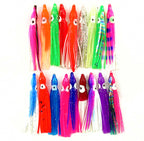 Octopus Soft Lure, Glow Mixed Colors, 4–18 cm (1.6–7.1 in) – product photo