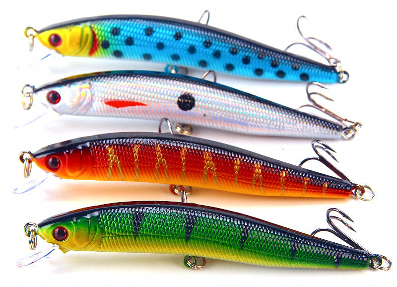 Floating Minnow Lure, 10 cm (3.9 in) 8 g (0.28 oz) – product photo