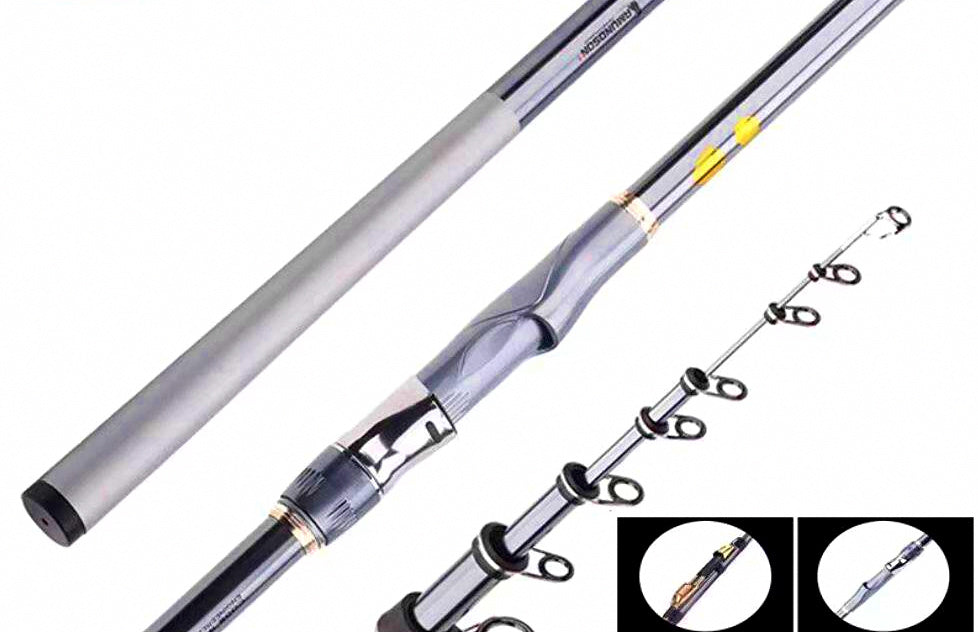 Carbon Iso Rock Fishing Rod, 3.6–5.3 m (11.8–17.4 ft) – product photo