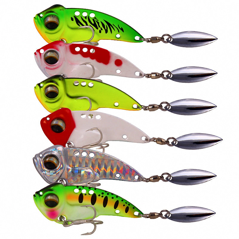 VIB Blade Bait with Willow Spinner Blade, 8–17 g (0.3–0.6 oz) – product photo