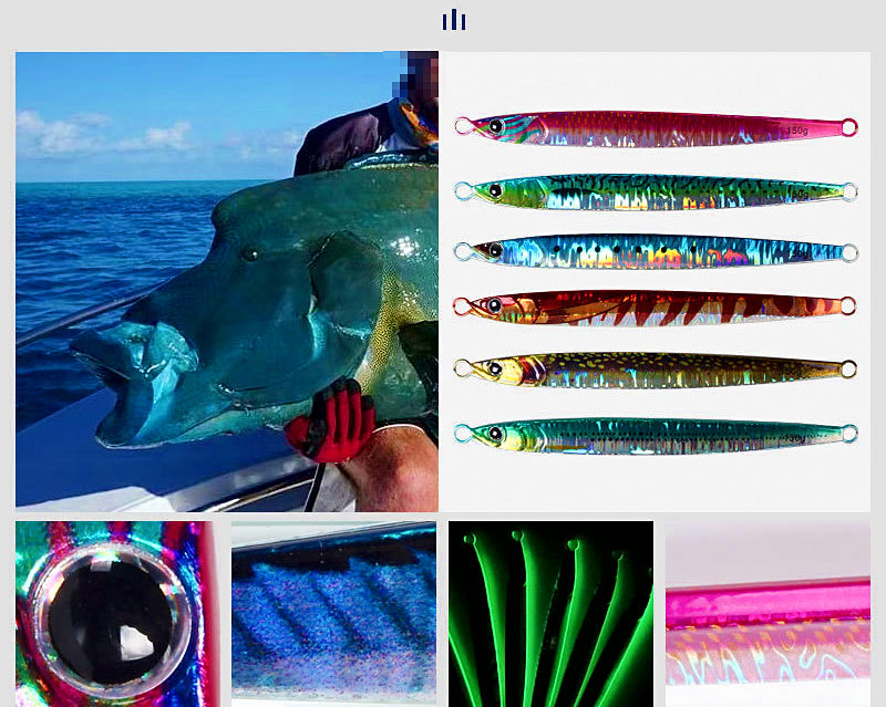 Slow Pitch Jig, 150–180 g (5.3–6.3 oz) – product photo