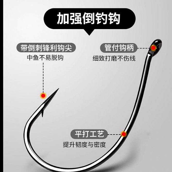 Barbed Wacky Worm Hooks, Sizes 1 to 4/0 – product photo