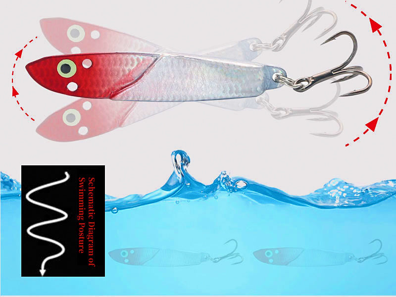 VIB Blade Bait Lure, 5–20 g (0.2–0.7 oz), Salt/Freshwater – product photo