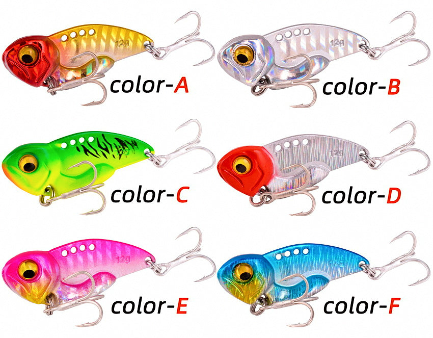 Metal VIB Lure, 5–14 g (0.18–0.49 oz), Multiple Colors – product photo