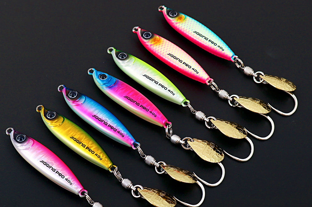 Fast Casting Metal Jig, Short Fat Body, 30–100 g (1.1–3.5 oz) – product photo