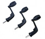 Folding Reel Handle, Size 200, Plastic, with Nut – product photo