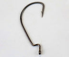 Wide Gap Offset Worm Hooks, Barbed, 50-Pack, Sizes 6 to 5/0 – product photo