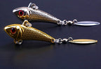VIB Metal Blade Lure with Treble Hooks, 17 g & 22 g – product photo