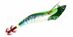 Wooden Shrimp Squid Jig with Lead Head, Red Hook – product photo