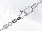 Figure 8 Fishing Swivels, Nickel Plated, Sizes 2–10 – product photo