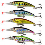 Floating Long Lip Minnow Lure, 7.5 cm (3 in) 5 g (0.18 oz)