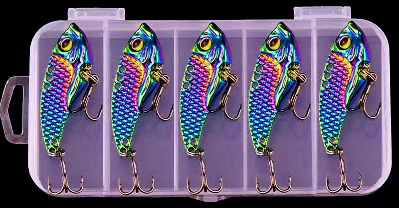 Metal VIB Blade Bait 5-Pack, 5–15 g (0.18–0.53 oz) – product photo