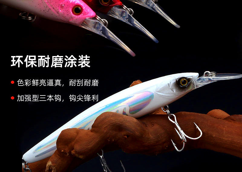 Long Cast Sinking Pencil Minnow, 128 mm 28 g (1 oz) – product photo