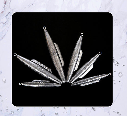 Submarine Shark Fin Lead Sinker, 2.8–105.8 oz (80–3000 g) – product photo