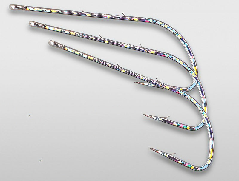 Cutlassfish Tube Hooks, Barbed, Size 3/0, 5-Pack – product photo