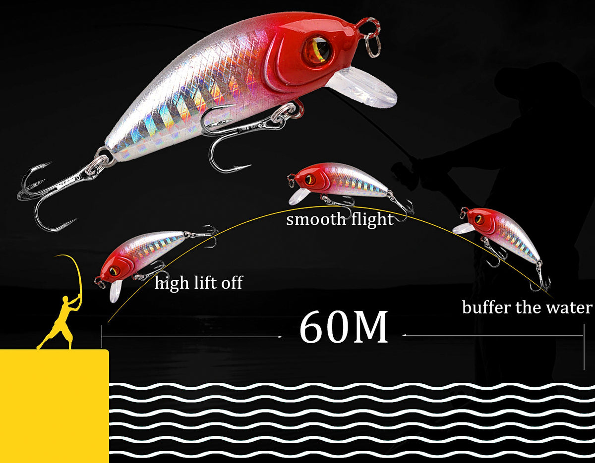 Mini Floating Minnow Lure, 4.5 cm (1.8 in), 4.3 g (0.15 oz) – product photo