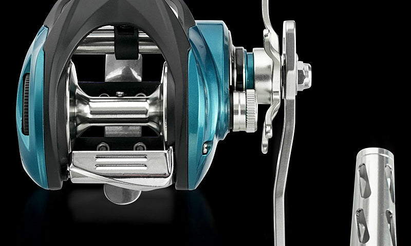 Wide Body Deep Spool Baitcasting Reel for Jigging, Left or Right – product photo