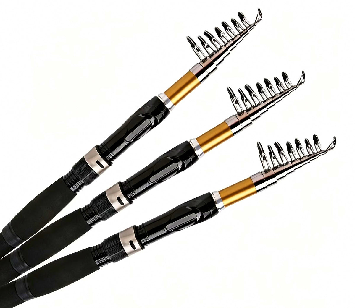 Telescopic Fiberglass Mini Rod, Hard Action, 1.7-2.3 m – product photo