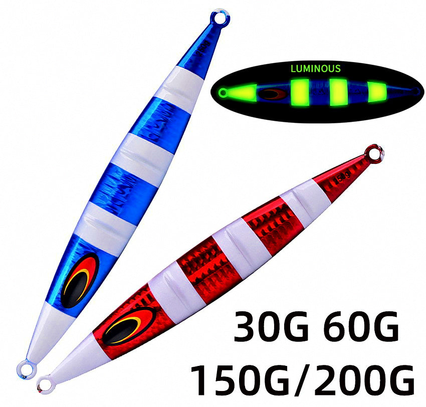 Glow Slow Pitch Jig, 30–200 g (1.1–7.1 oz) – product photo