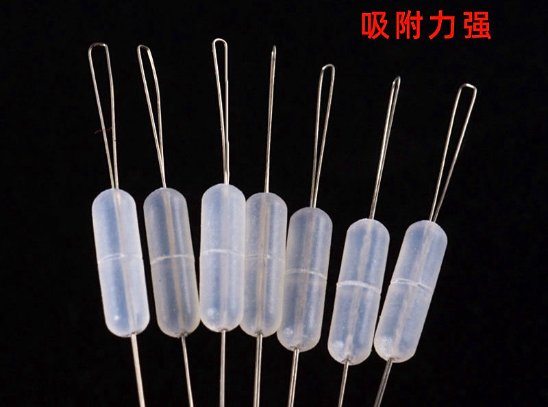 Silicone Line Stopper Beads, 300 pc Pack, S/M/L – product photo