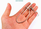 Stainless Steel Fish Stringer Clips, 5-Pack, 8–12 cm (3.1–4.7 in) – product photo