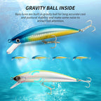 Trolling Minnow Hard Bait, 40 g & 60 g (1.4 & 2.1 oz) – product photo