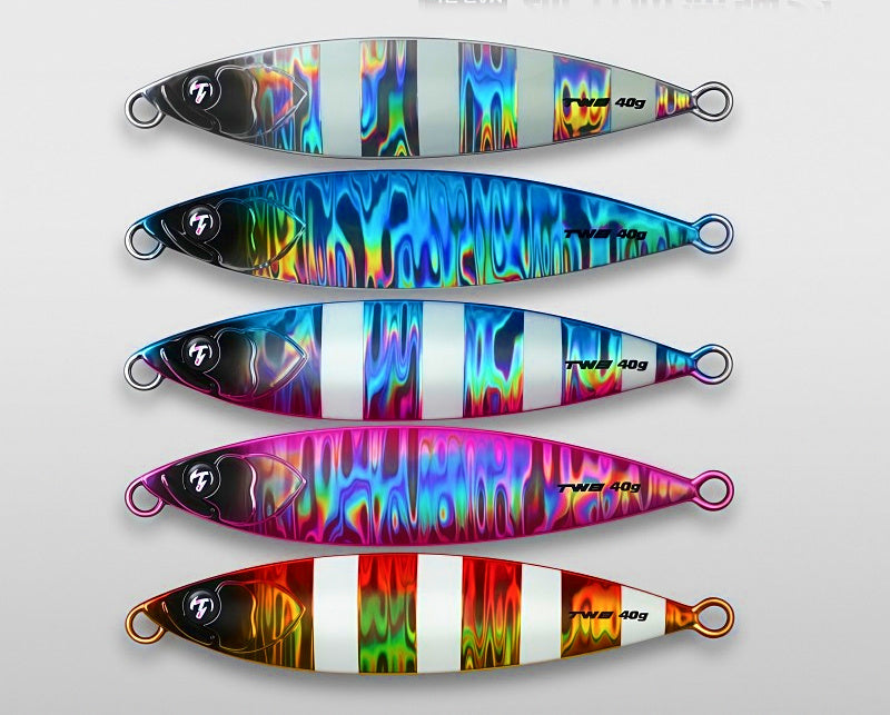 Glow Metal Jig, 40–120 g (1.4–4.2 oz), Bare or Double Hook – product photo