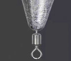 Swivel Teardrop Sinker with Eyelet, 3.5–30 g (0.12–1.06 oz) – product photo