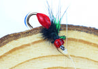 Midge Fly Rig, 3-Hook or 7-Hook Leader, Size 14/16/18 – product photo